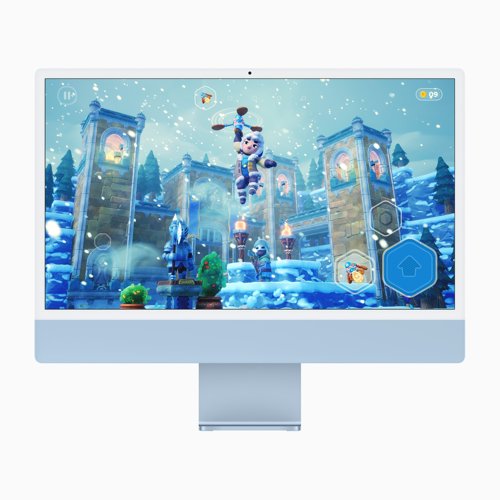 Apple iMac 24" M1 (2021), front and back