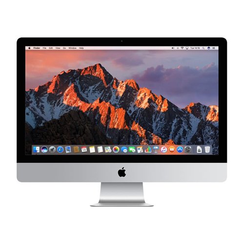 Apple iMac 27" Retina 5K (2017), front and back