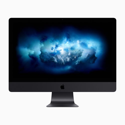 Apple iMac Pro 27" (2017), front and back