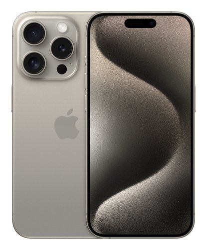 Apple iPhone 15 Pro, front and back