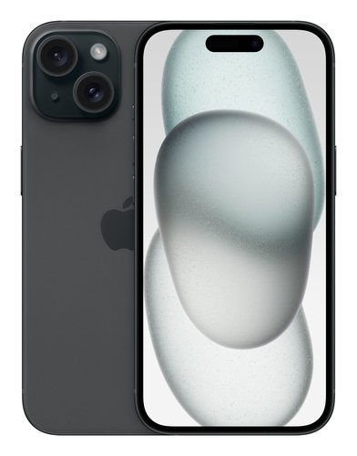 Apple iPhone 15, front and back