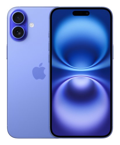 Apple iPhone 16 Plus, front and back