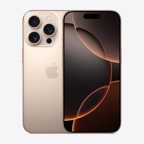 Apple iPhone 16 Pro, front and back