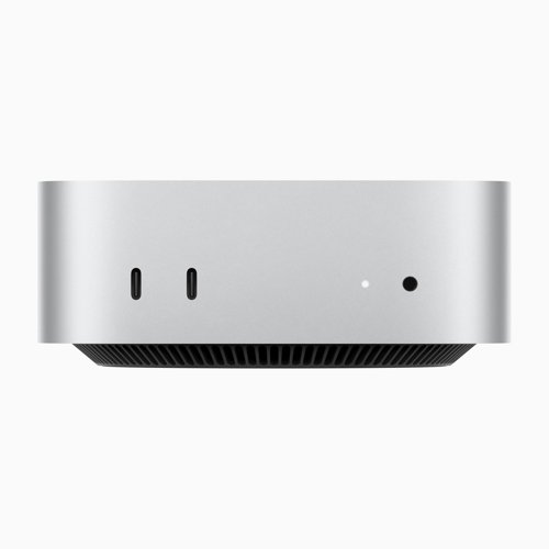 Apple Mac mini M4 / M4 Pro (2024), front and back
