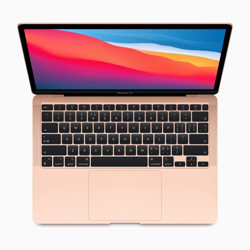 Apple MacBook Air 13" M1 (2020), front and back