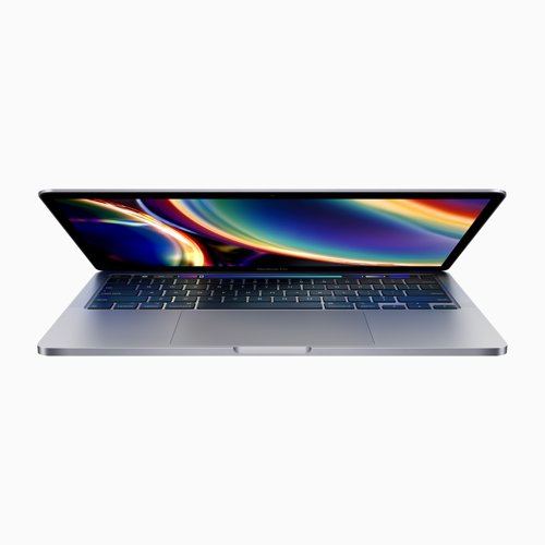 Apple MacBook Pro 13" (2020, Intel), front and back