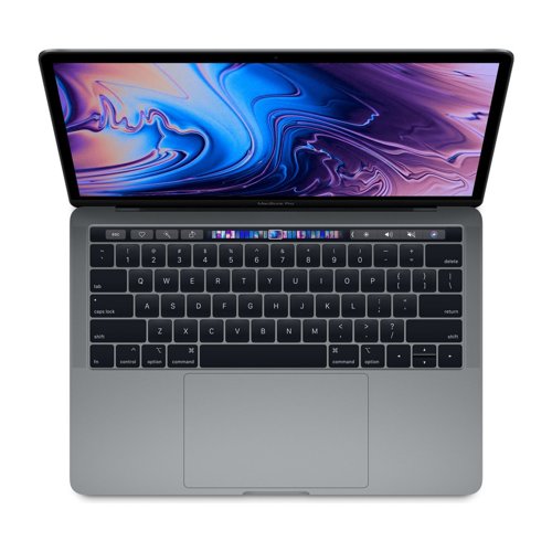 Apple MacBook Pro 13" Touch Bar (2018-2019), front and back