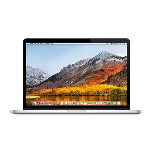 Apple MacBook Pro 15" Retina (2015), front and back