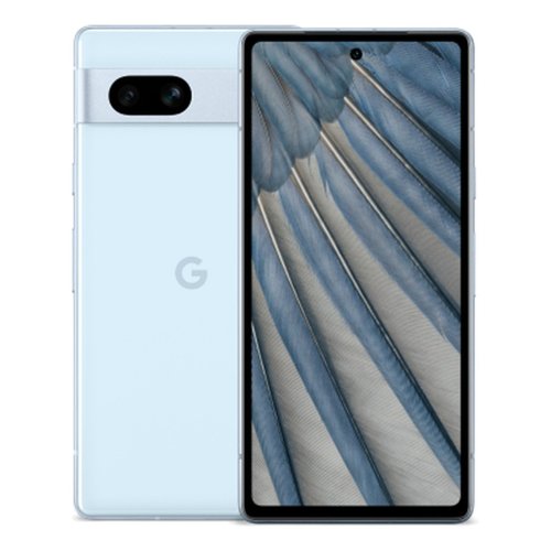 Google Pixel 7a, voor- en achterkant