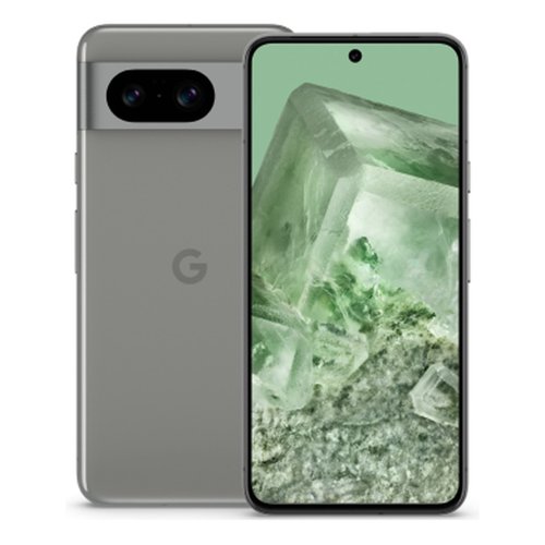 Google Pixel 8, front and back