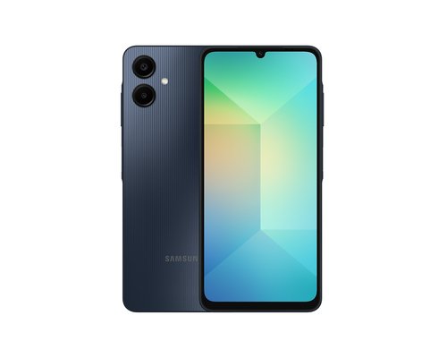 Samsung Galaxy A06, vue de face et de dos