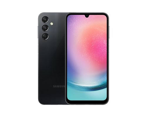 Samsung Galaxy A24, vue de face et de dos