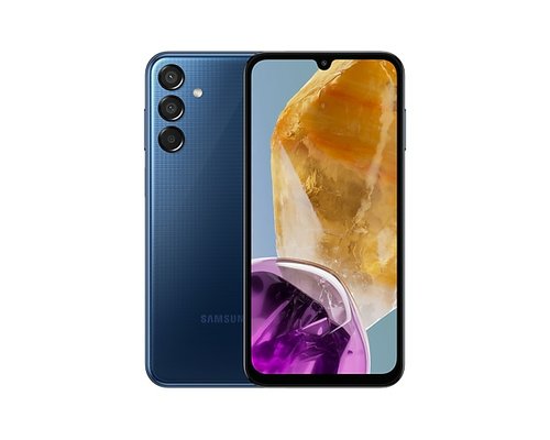 Samsung Galaxy M15, front and back
