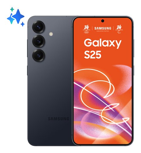 Samsung Galaxy S25, voor- en achterkant