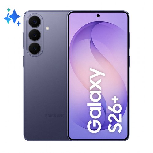 Samsung Galaxy S26+, vue de face et de dos